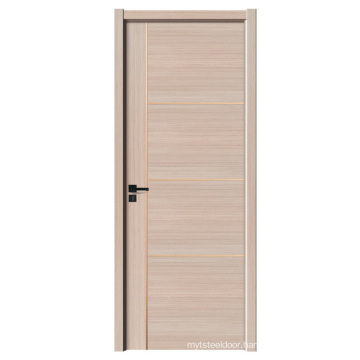bedrom doors mdf door skin sheet Light luxury paint free melamine modern design doors GO-Q003